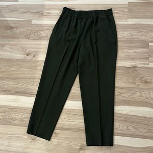 Everlane The Italian GoWeave Easy Pant - Size 8 in Olive Green